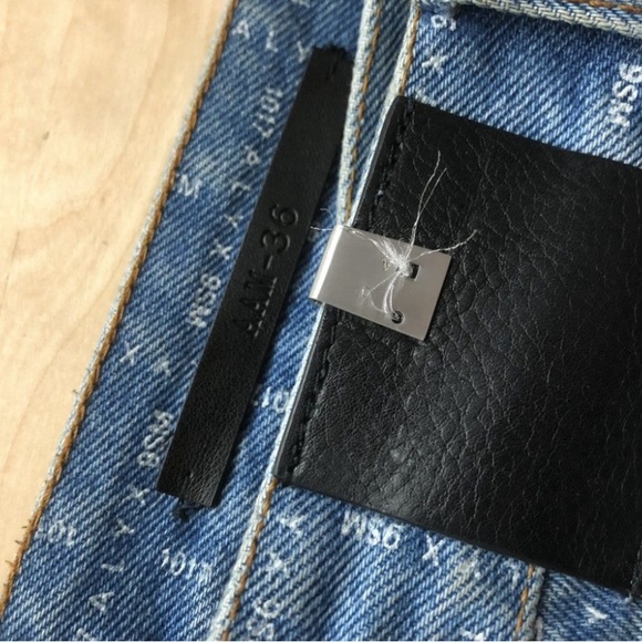 Alyx check logo cargo denim - Picture 5 of 5